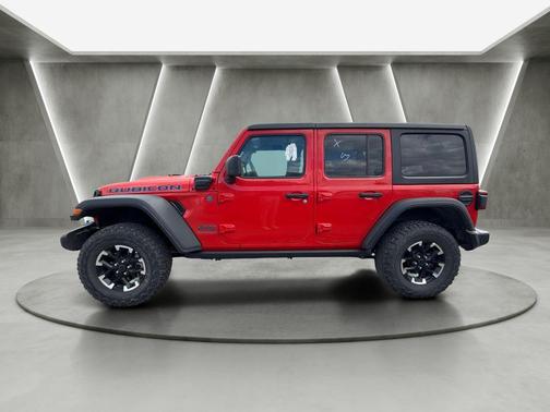 Firecracker Red Clearcoat 2025 Jeep Wrangler 4xe Rubicon