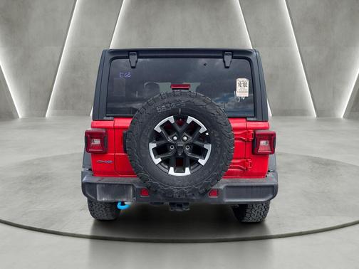 Firecracker Red Clearcoat 2025 Jeep Wrangler 4xe Rubicon