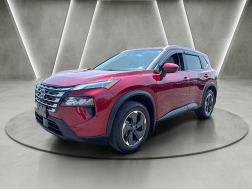 Scarlet Ember 2025 Nissan Rogue SV