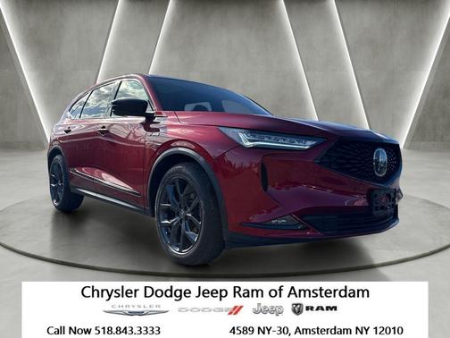 Red 2023 Acura MDX A-Spec