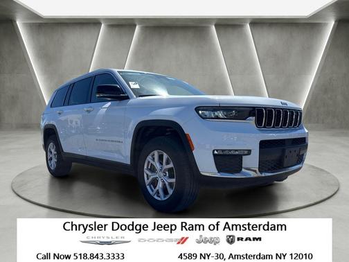 Bright White Clearcoat 2022 Jeep Grand Cherokee L Limited
