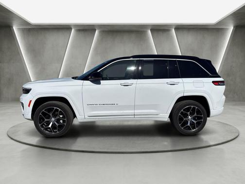 Bright White Clearcoat 2025 Jeep Grand Cherokee Summit