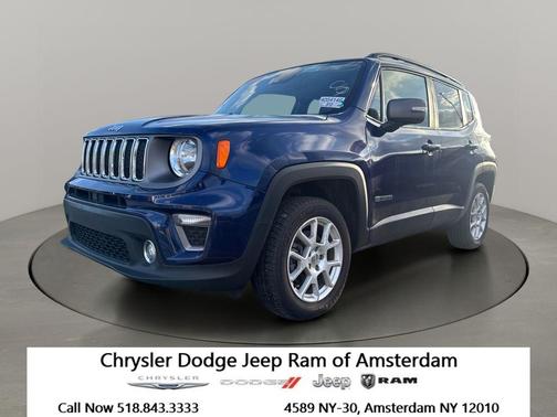Jetset Blue Clearcoat 2021 Jeep Renegade Limited