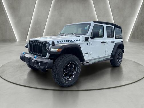 Bright White Clearcoat 2023 Jeep Wrangler 4xe Rubicon