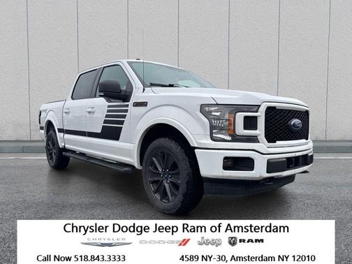 Oxford White 2018 Ford F-150 XLT