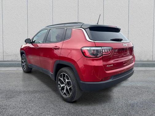 Red 2025 Jeep Compass Limited