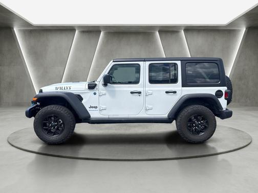 Bright White Clearcoat 2024 Jeep Wrangler 4xe Sport