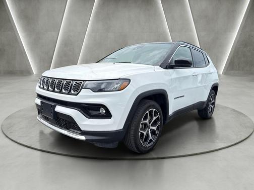 Bright White Clearcoat 2025 Jeep Compass Limited