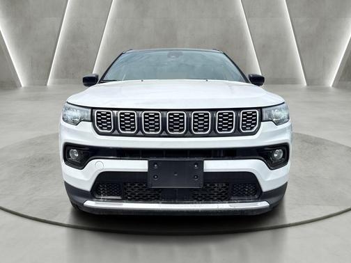 Bright White Clearcoat 2025 Jeep Compass Limited