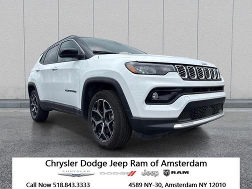 Bright White Clearcoat 2026 Jeep Compass Limited