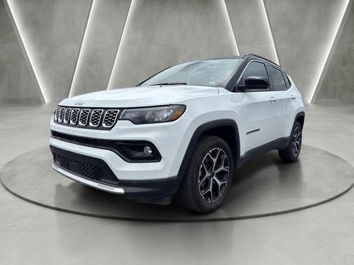 Bright White Clearcoat 2026 Jeep Compass Limited
