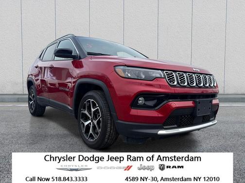 Red 2025 Jeep Compass Limited