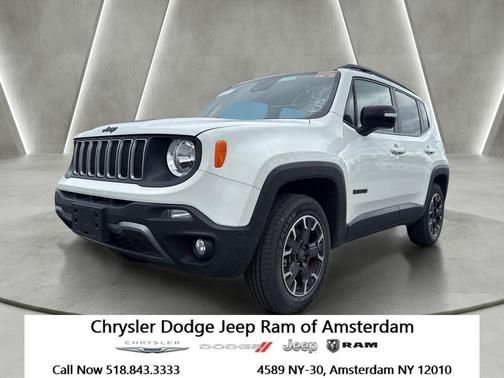 Alpine White Clearcoat 2023 Jeep Renegade Latitude