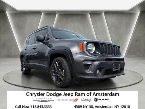 Granite Crystal Clearcoat Metallic 2021 Jeep Renegade Latitude