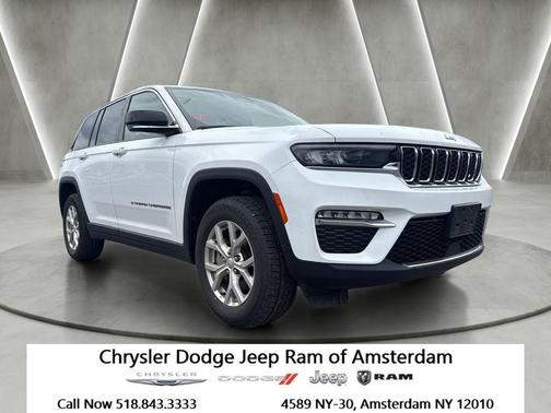 Bright White Clearcoat 2024 Jeep Grand Cherokee Limited