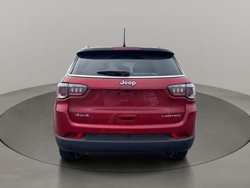 Red 2025 Jeep Compass Limited