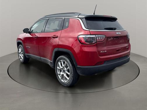 Red 2025 Jeep Compass Limited