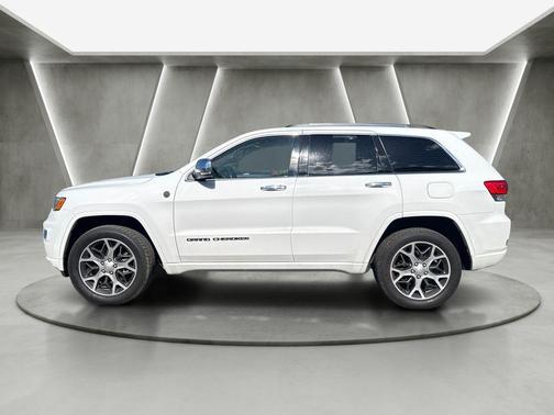 Bright White Clearcoat 2020 Jeep Grand Cherokee Overland