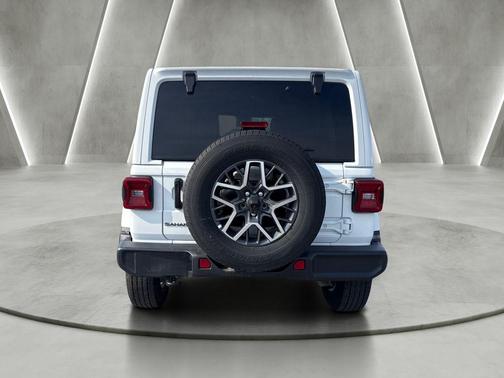 Bright White Clearcoat 2025 Jeep Wrangler Sahara