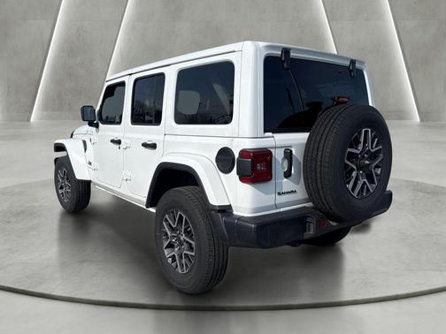 Bright White Clearcoat 2025 Jeep Wrangler Sahara