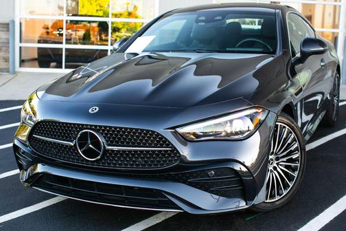 Gray 2024 Mercedes-Benz CLE 300 4MATIC Coupe