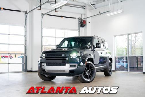 Santorini Black Metallic 2025 Land Rover Defender 110 P300