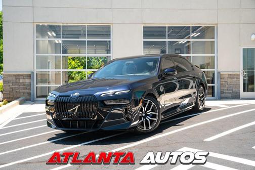 Carbon Black Metallic 2023 BMW i7 xDrive60