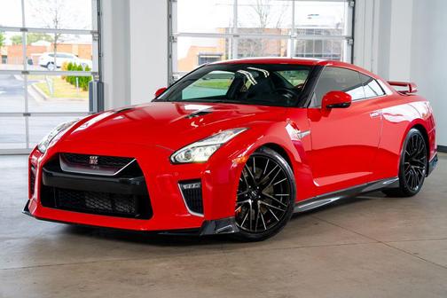 Solid Red 2023 Nissan GT-R Premium Dual-clutch 6-Speed Transmission