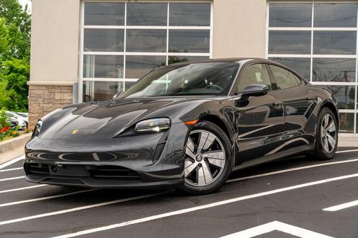 Gray 2023 Porsche Taycan Base