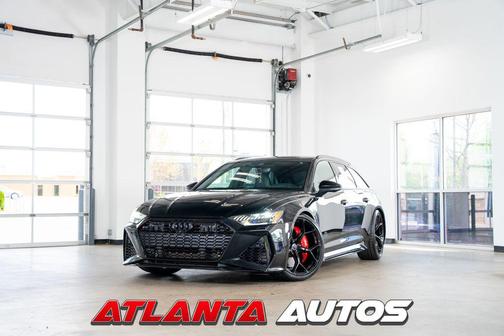 Black 2021 Audi RS 6 Avant 4.0T