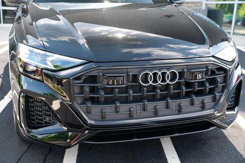 Black Metallic 2024 Audi Q8 55 Prestige