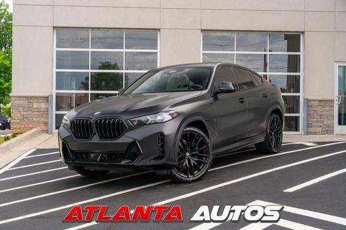 Black Sapphire Metallic 2024 BMW X6 xDrive40i