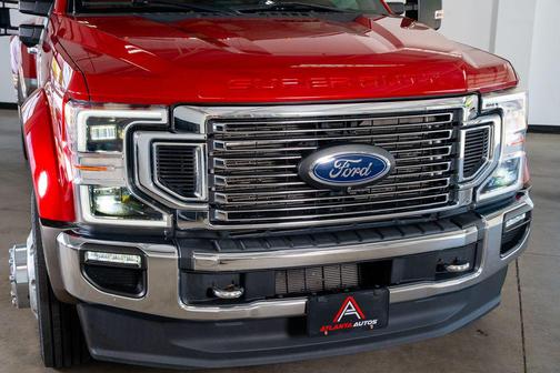 Rapid Red Metallic Tinted Clearcoat 2021 Ford F-450 King Ranch