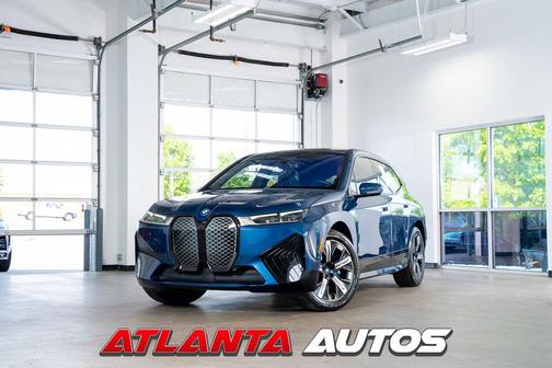 Phytonic Blue Metallic 2024 BMW iX xDrive50
