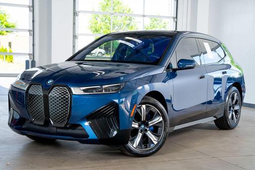 Phytonic Blue Metallic 2024 BMW iX xDrive50