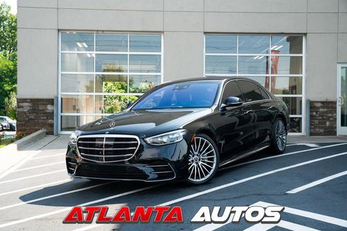 Black 2022 Mercedes-Benz S-Class 4MATIC