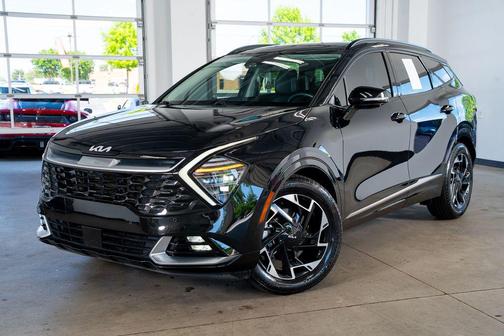 Ebony Black 2024 Kia Sportage SX-Prestige