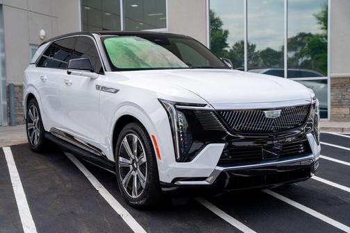Summit White 2025 Cadillac Escalade IQ Luxury 1