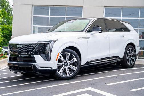 Summit White 2025 Cadillac Escalade IQ Luxury 1