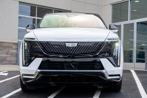 Summit White 2025 Cadillac Escalade IQ Luxury 1
