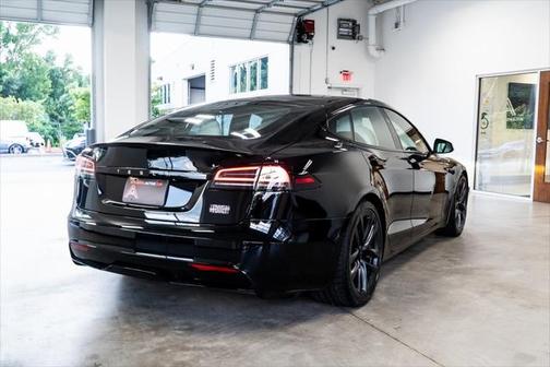 Solid Black 2023 Tesla Model S Plaid