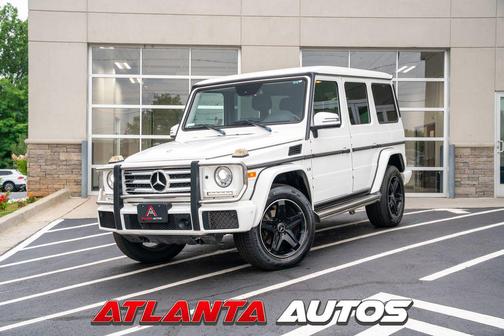 White 2017 Mercedes-Benz G-Class 4MATIC