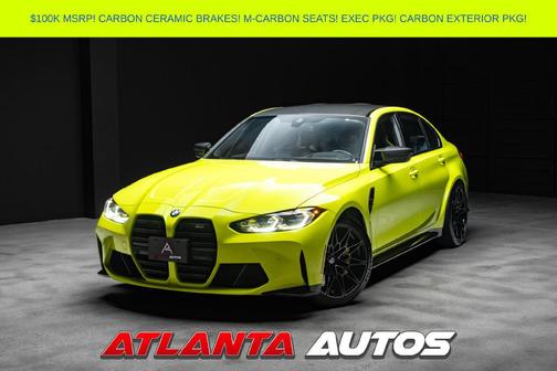 Sao Paulo Yellow 2021 BMW M3 Competition