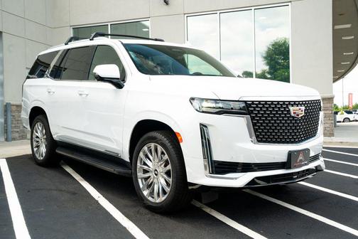 Crystal White Tricoat 2023 Cadillac Escalade Premium Luxury