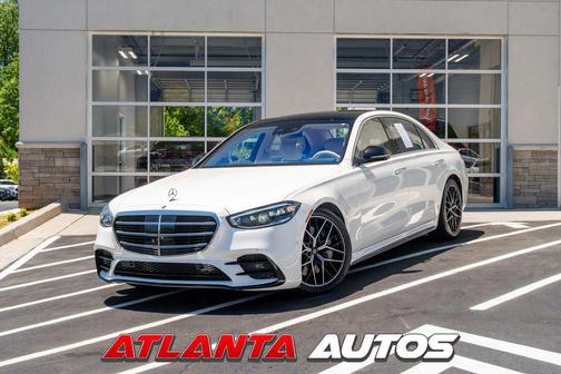 MANUFAKTUR Cashmere White Magno 2022 Mercedes-Benz S-Class 4MATIC