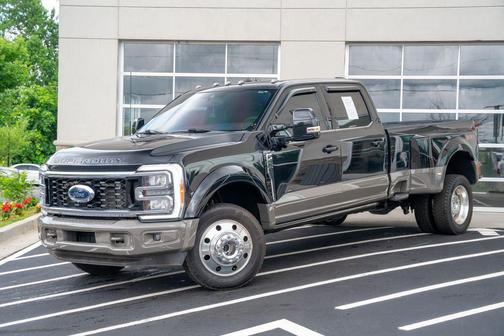 Agate Black Metallic 2023 Ford F-450 King Ranch