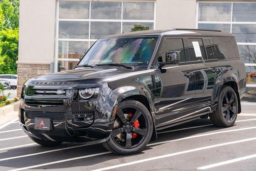 Santorini Black Metallic 2026 Land Rover Defender P400 X