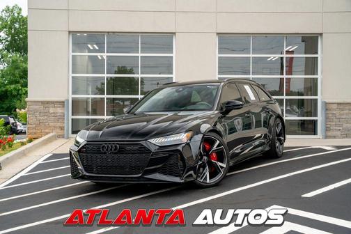 Mythos Black Metallic 2022 Audi RS 6 Avant 4.0T