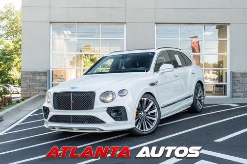 White 2021 Bentley Bentayga Speed