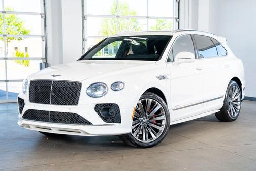 White 2021 Bentley Bentayga Speed